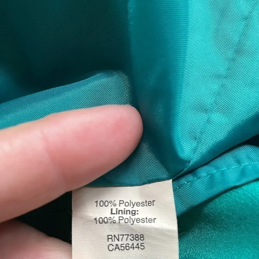 J. Crew Gorgeous Emerald Green Twist Strap Shift Dress/Cocktail Dress